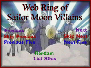 Ring of Sailor Moon Villains